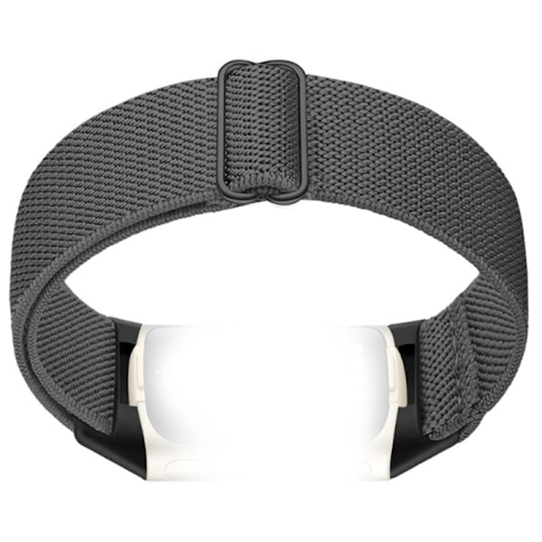 Klockarmband i Nylon för Fitbit Charge 5/6 Mörkgrå