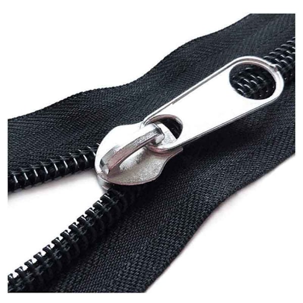 87 stk. Sort Nylon Lynlås Sæt #3, #5, #8 - Alsidigt Reparationssæt