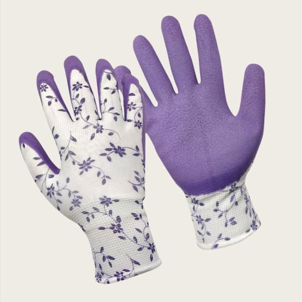 2 par havehandsker til plantning og beskyttelse Purple Purple