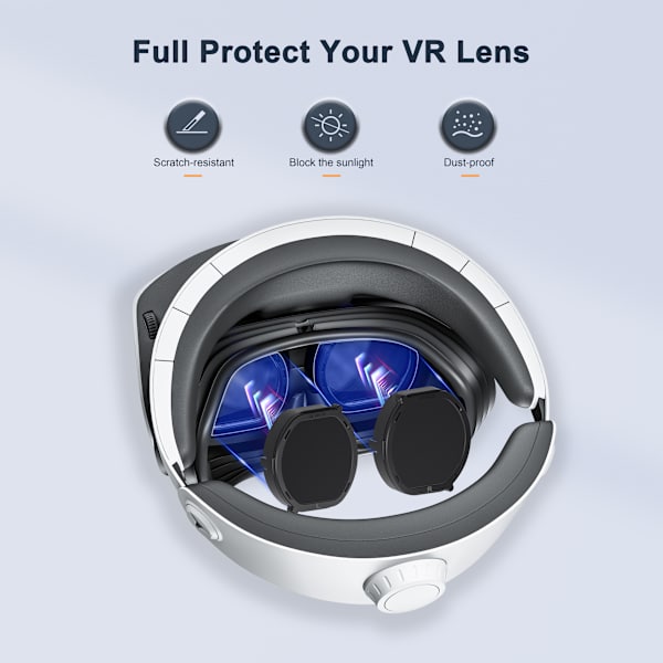 DEVASO Linsskydd med Magnetfäste för PS VR2