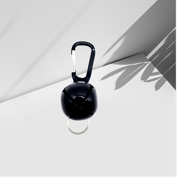 Utomhus Anti-Förlust Varningsklocka med Karbinhake - 38mm