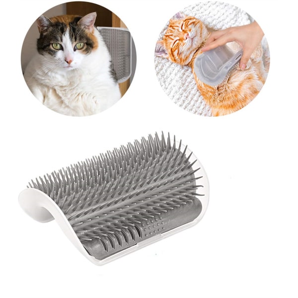 Cat Corner Självvårdande Borste Grå