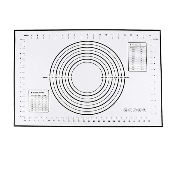 INF Bagemåtte non-stick silikone 50x70 cm