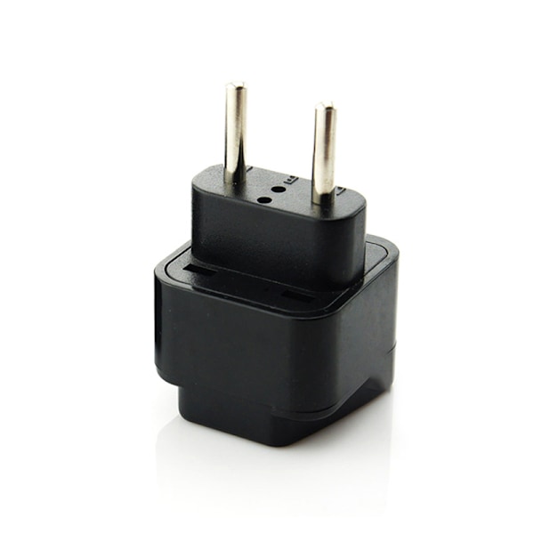 WD-9C Eurooppalainen standardi matkasovitin Musta