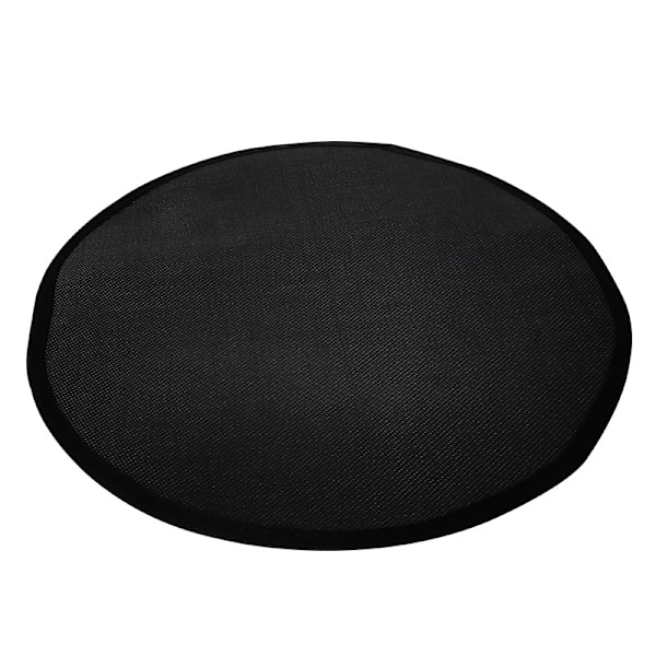 Bålfadsmåtte - 36 tommer rund (91 cm) - Sort