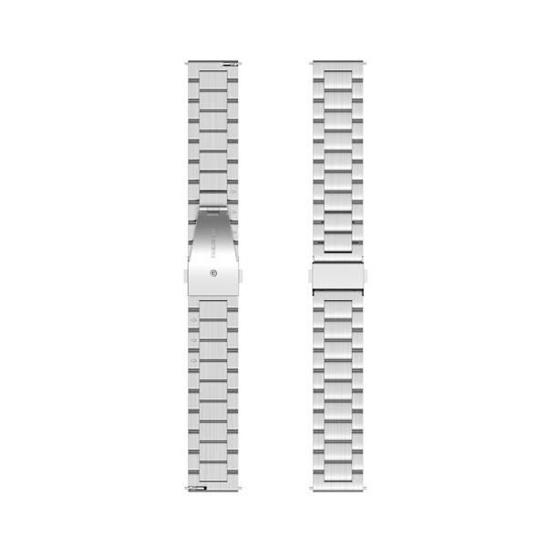 Urrem 22 mm Huawei Watch GT / Magic / TicWatch Pro rustfrit stål Sølv
