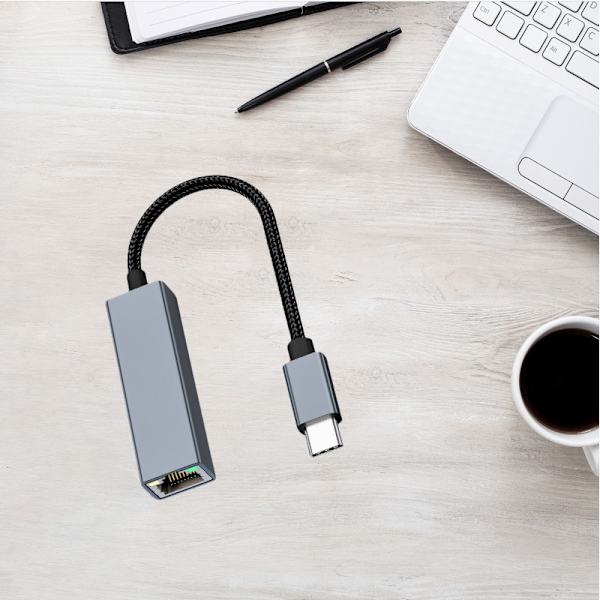 DK01 Type-C Gigabit Ethernet -sovitin - Tyylikäs ja nopea