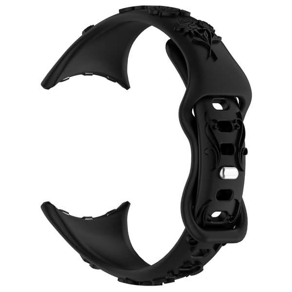 Silikonarmband för Google Pixel Watch 2 Black Black