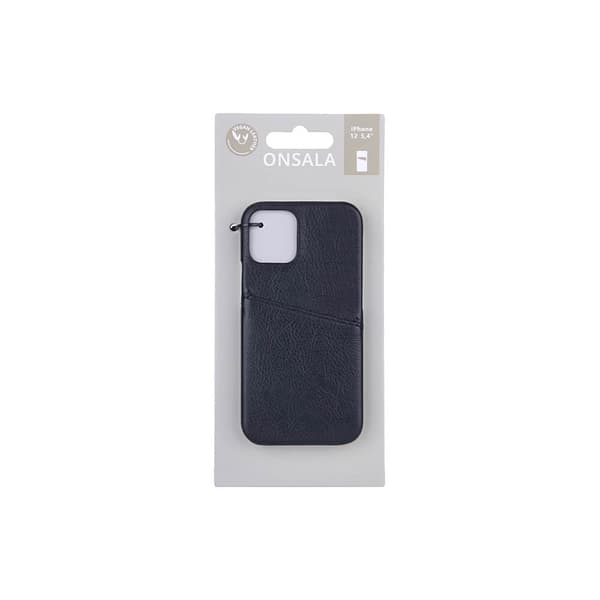 Suojakuori Musta korttipaikalla iPhone 12  Mini