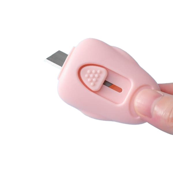 Mini-kniv med nyckelringshål Pink Pink