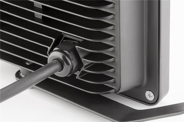 LED konstruktions spotlight med teleskopisk stativ, 2x 50 W