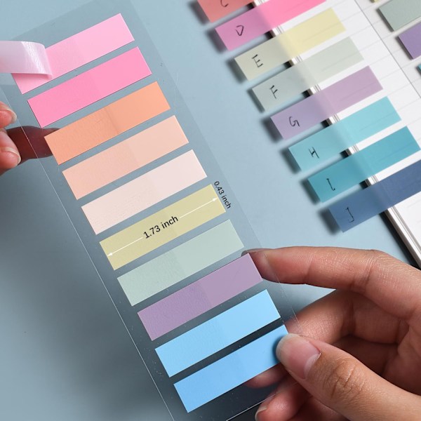 Sticky Notes - Färgglada Bokflikar