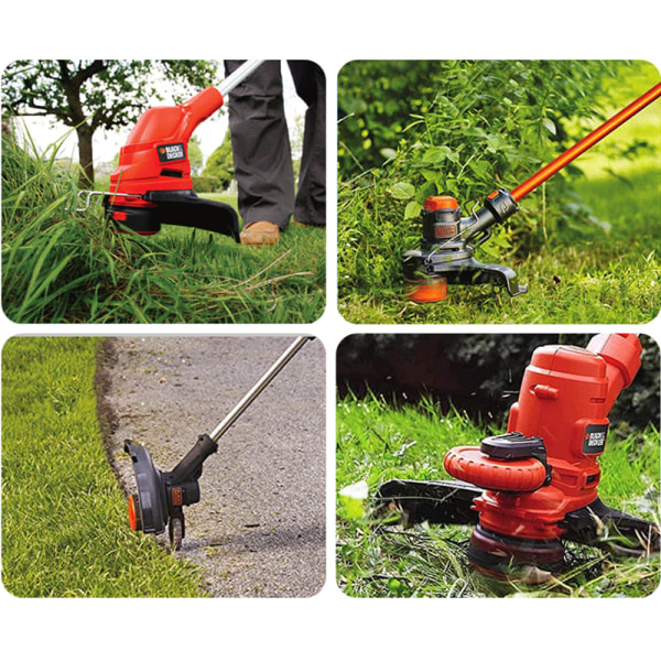 Udskiftningsspole- og dækselsæt til Black+Decker-trimmere (A6486-linje)