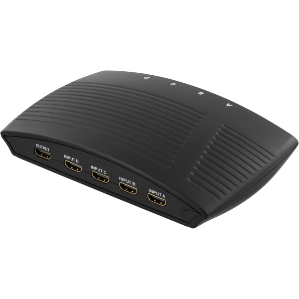 Manual HDMI switch 4 inputs>one output FullHD 60Hz 19pin fe