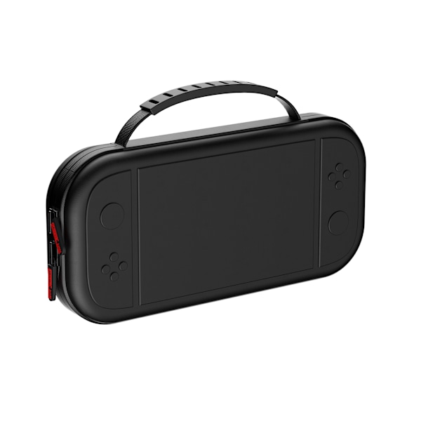 Rummelig sort PU bæretaske til Nintendo Switch 2 (MAX)