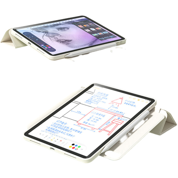 Y-Fold Roterende Tablet Case til iPad 7/8/9 (10,2 tommer) - Sort