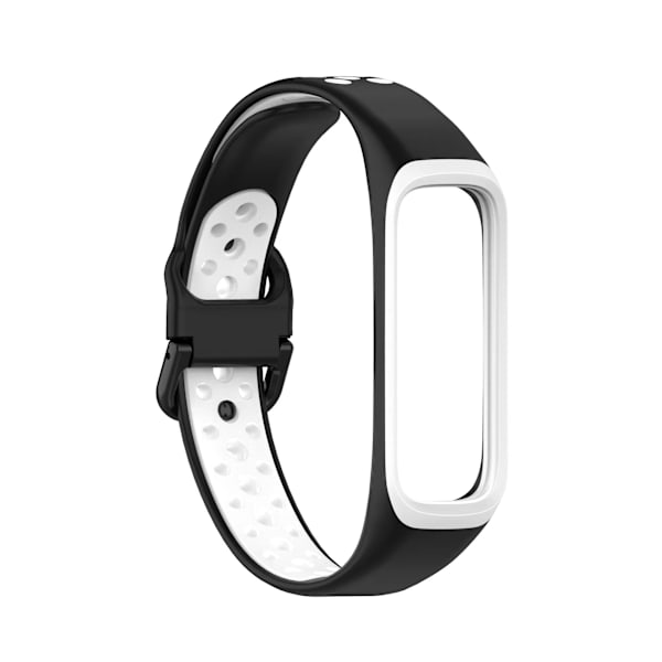 Samsung Galaxy Fit2 tofarvet rem Sort + Hvid