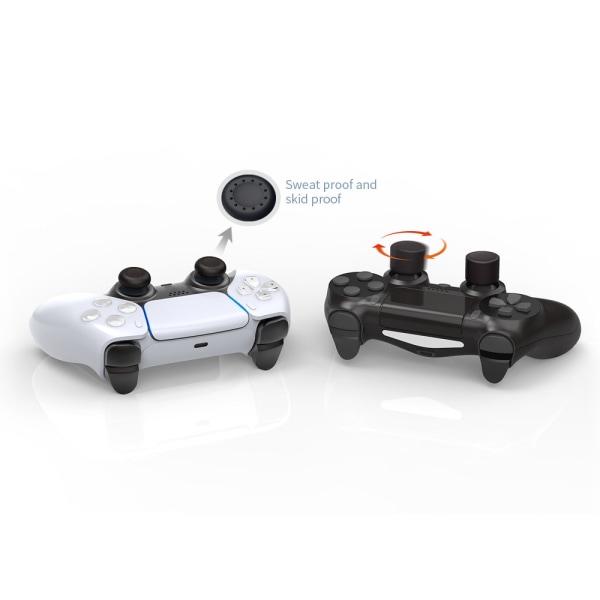 Joystick-nyckellock för PlayStation VR2 PSVR2 2 par Svart Svart