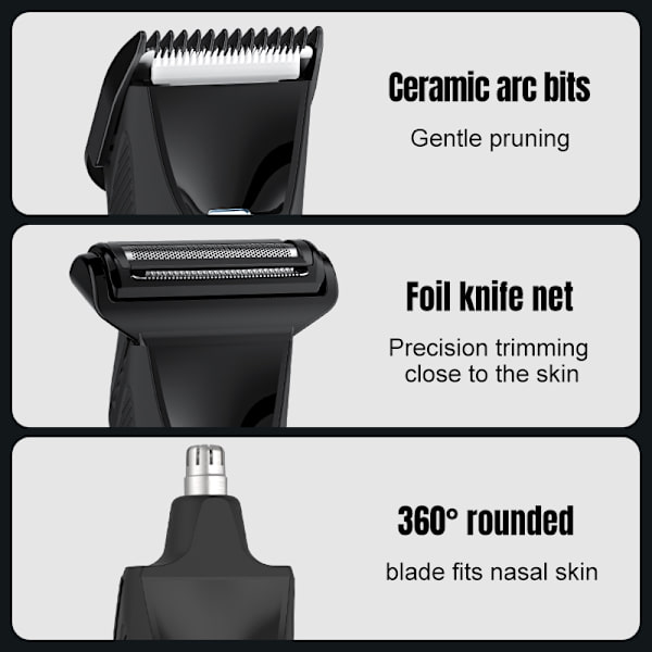 3-in-1 Nenätrimmeri & Vartalotrimmeri