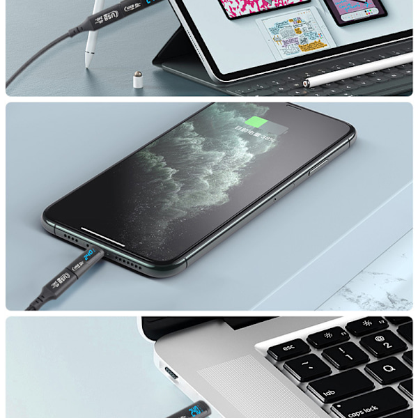 USB4 Digital Display Adapter: 240W, 40Gbps Data Transfer Black Black