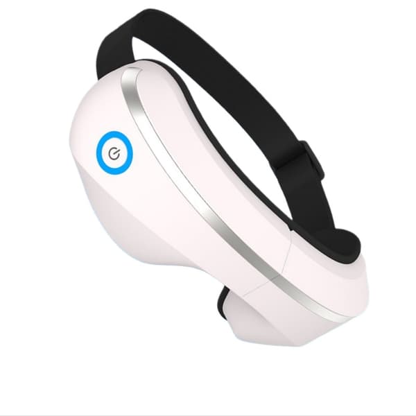 Øjenmassager med lufttryk, vibration, varme, Bluetooth-musik og stemmeudsendelse - Lindring og afslapning