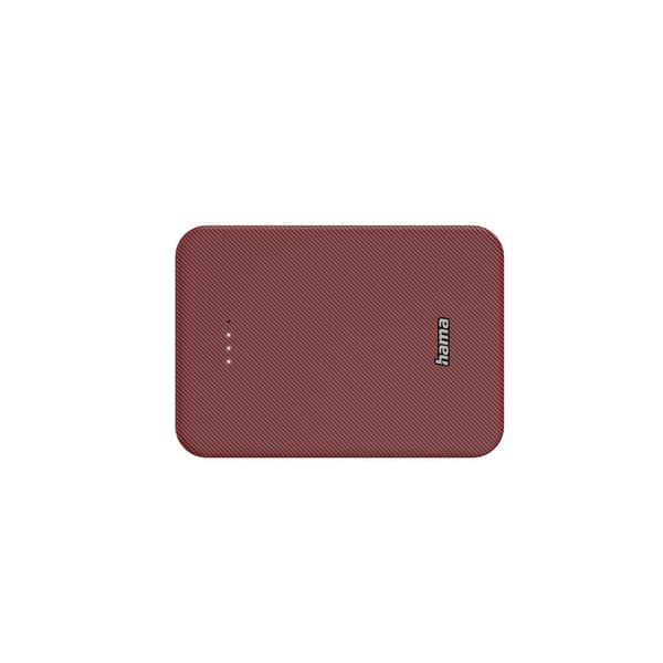 Powerbank Colour 10 10000mAh USB-C+USB-A Röd