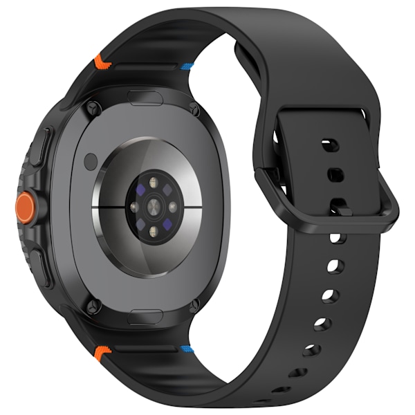 Silikonarmband för Samsung Galaxy Watch 8 Svart