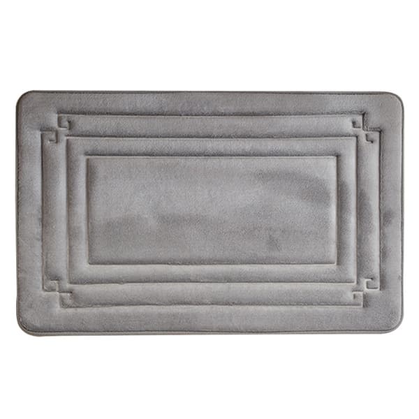 Absorberande badrumsmatta Grey Grey