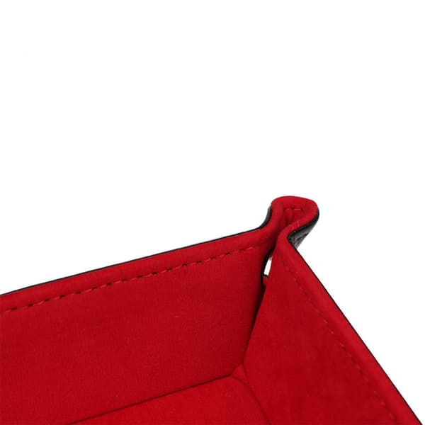 Vikbar rektangeltärningsbricka Filttärningsbricka Red Red