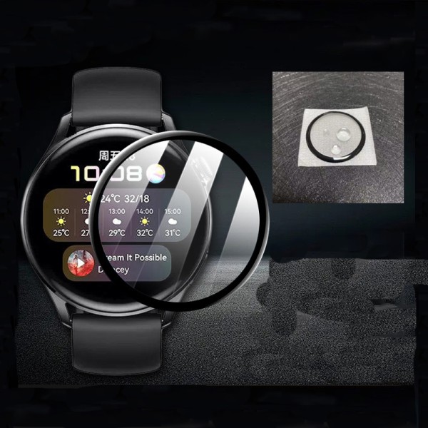 PMMA-komposiittinen kaareva näytönsuoja Huawei Watch 3 Prolle