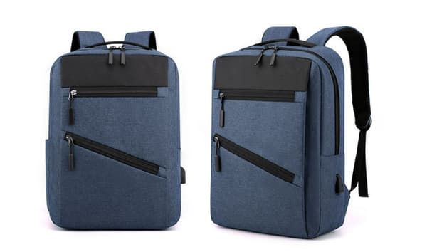 Stor Kapacitet Multifunktionell Flerdelad Laptopväska Blue Blue