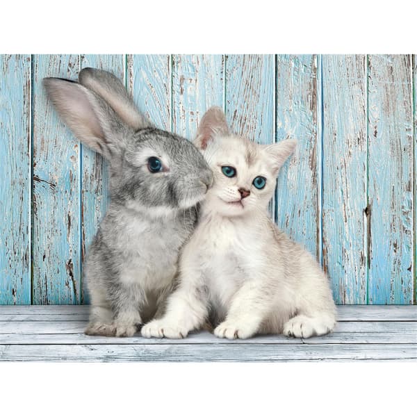 Pussel 500 Pcs CB High Quality Collection Cat & Bunny