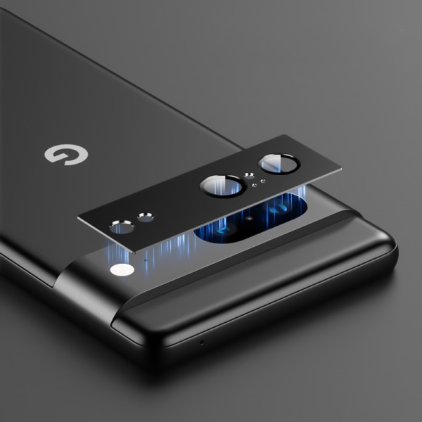 Anti-rep Kameralinsskydd för Google Pixel 7A Silver
