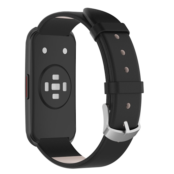 Klockarmband i Äkta Läder Keep B4 Svart