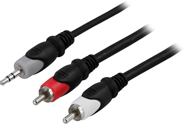 Audio cable 3.5mm ma - 2xRCA ma 10m