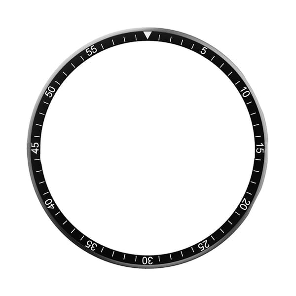 Sort Bezel Ring 40mm Rustfrit Stål til Galaxy Watch