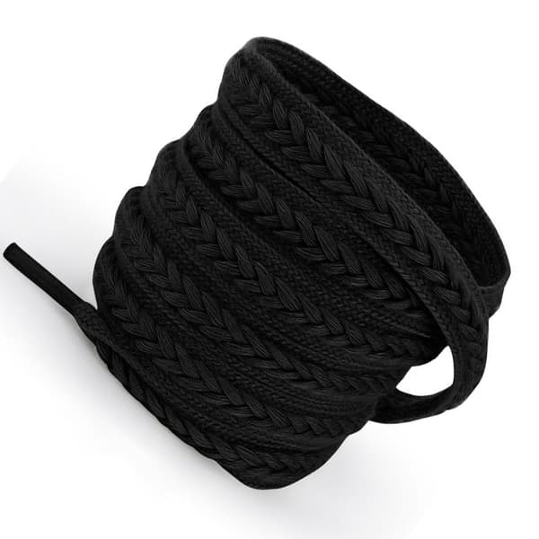 Wheat Ear Snørebånd - 2 Par Black Black