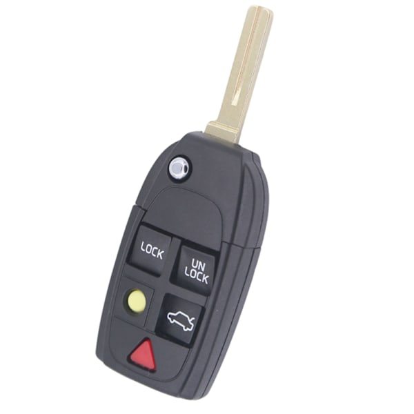Auton avainkotelo Volvo 5 -painikkeille musta