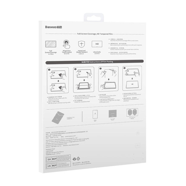 Baseus Crystal Tempered Glass 0,3 mm tabletille Huawei MatePad Pro 11"