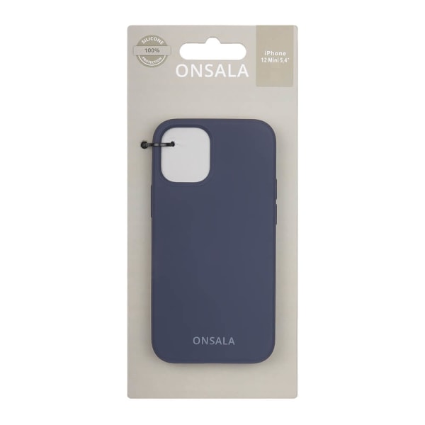 ONSALA Mobilskal Silikon Cobalt Blue - iPhone 12 Mini