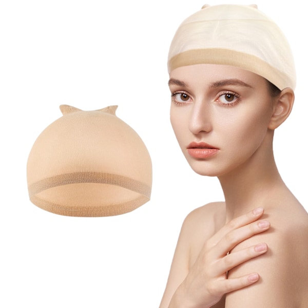 Perukgrepp för Kvinnor, 4-pack Beige