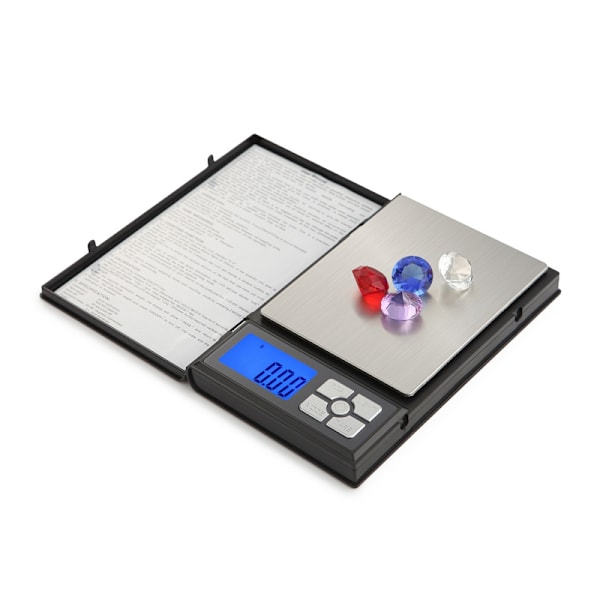 Bärbar Laptop Smyckesvåg Batteridriven 2kg/0.1g