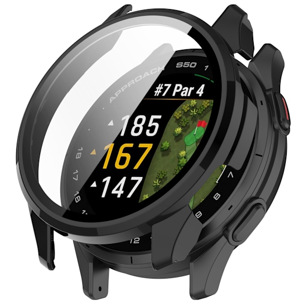 Garmin Approach S50 Beskyttelsesetui - PC & Hærdet Glas