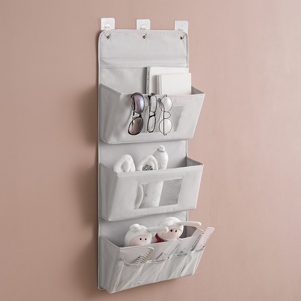 3-lags hængende organizer Grey Grey