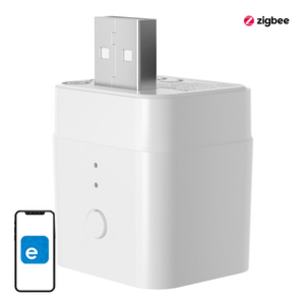 Älykäs sovitin, USB ZigBee-kytkin SONOFF ZBMicro (max 36W)