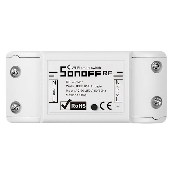 Smart switch WiFi + RF 433 Sonoff RF R2 (NY)