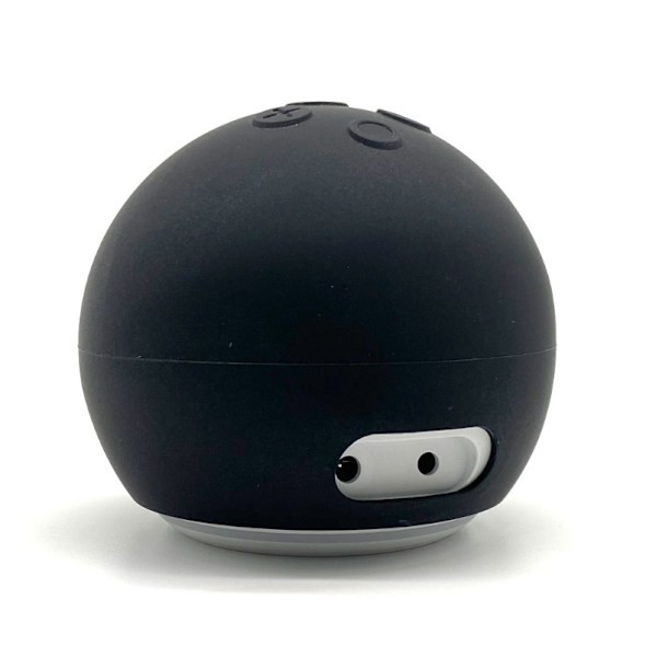 Skyddande silikonfodral för Echo Dot 4:e generationen Svart