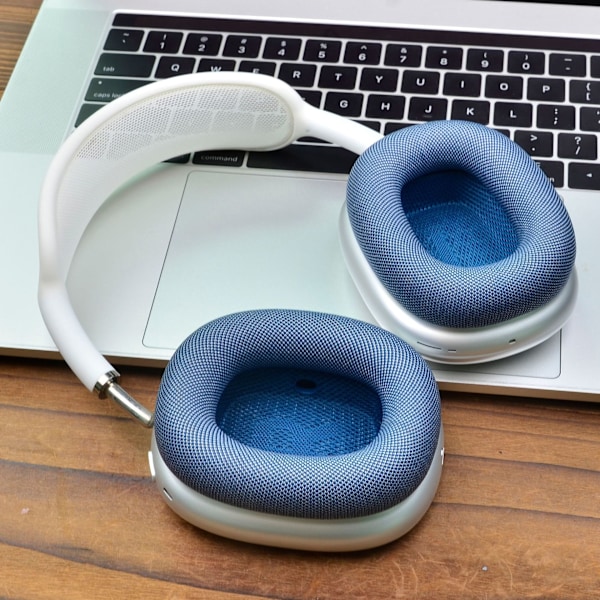 Öronkuddar för AirPods Max - Apple Tyg & Silikon Blå