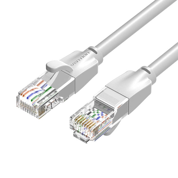 Nätverkskabel UTP CAT6 Vention IBEHJ RJ45 Ethernet 1000Mbps 5m Grå
