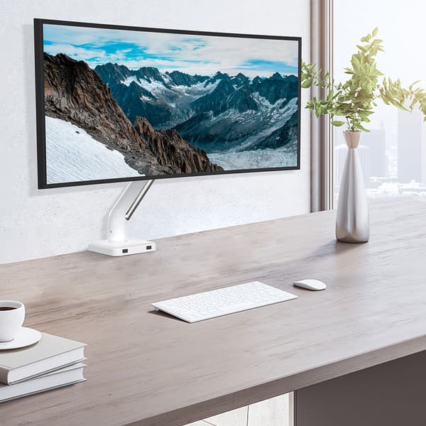 Monitor Arm Aluminium Gas